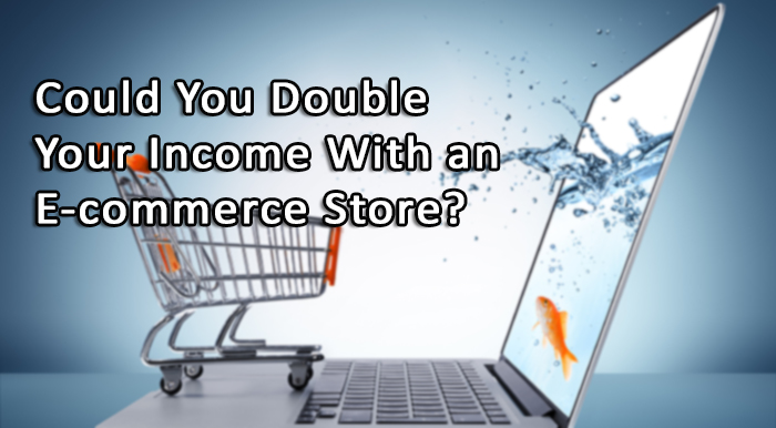 Could You Double Your Income With An E-commerce Store